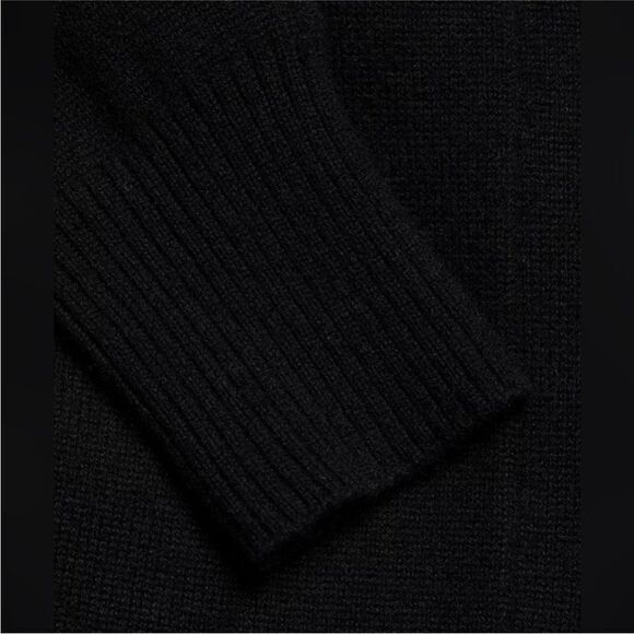 Vince NWT Cashmere Open Cardigan In Black Size M - Picture 7 of 12